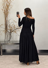 Vestido Maxi Drapeado COLCCI