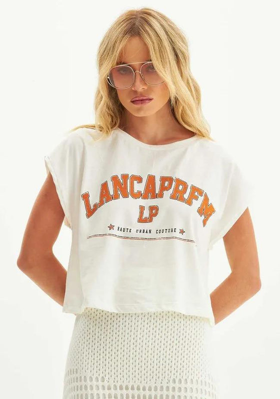 T-shirt Cropped Western LANÇA PERFUME
