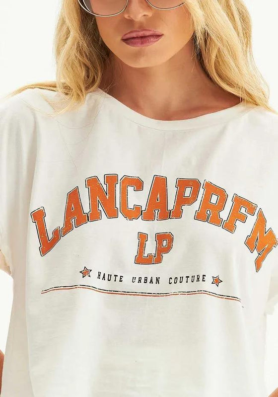 T-shirt Cropped Western LANÇA PERFUME