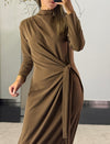Vestido Franzido com Nó BSB