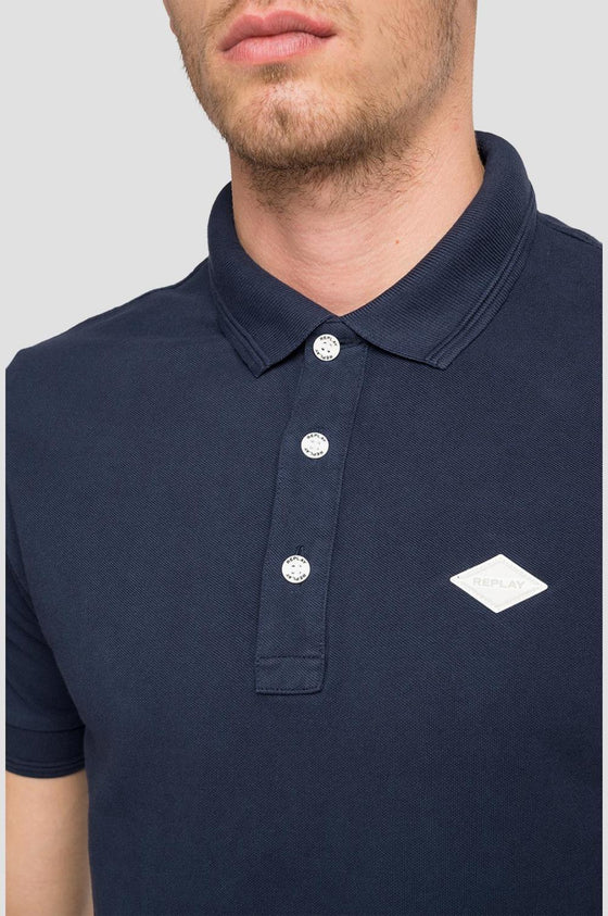 REPLAY COTTON POLO SHIRT