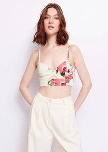  Crop Top Estampa Floral DENNY ROSE