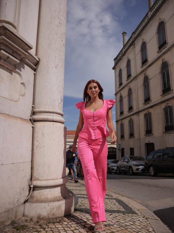 Calça Pink Flower SWALLOW