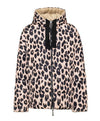 Casaco Puffer Curto Leopardo Dupla Face ACCESS