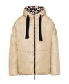 Casaco Puffer Curto Leopardo Dupla Face ACCESS