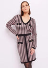 Vestido Mini Houndstooth DENNY ROSE