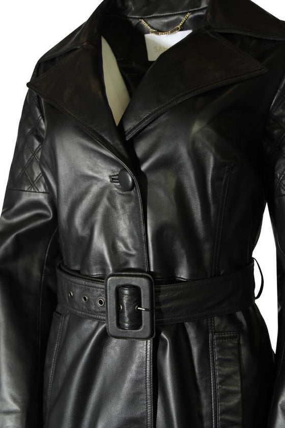 TRENCH COAT "LEATHER COLLECTION" SAHOCO
