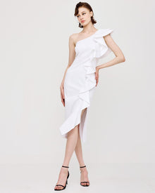  Vestido Midi C/ Folhos ACCESS