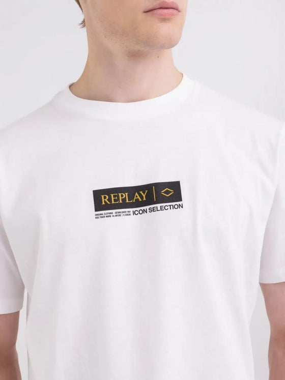 T-Shirt Jersey C/ Estampado REPLAY