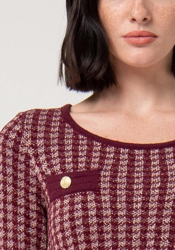 Conj. Calça Palazzo+T-shirt Malha FRACOMINA