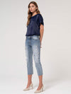 Calças Jeans Cropped Fit FRACOMINA