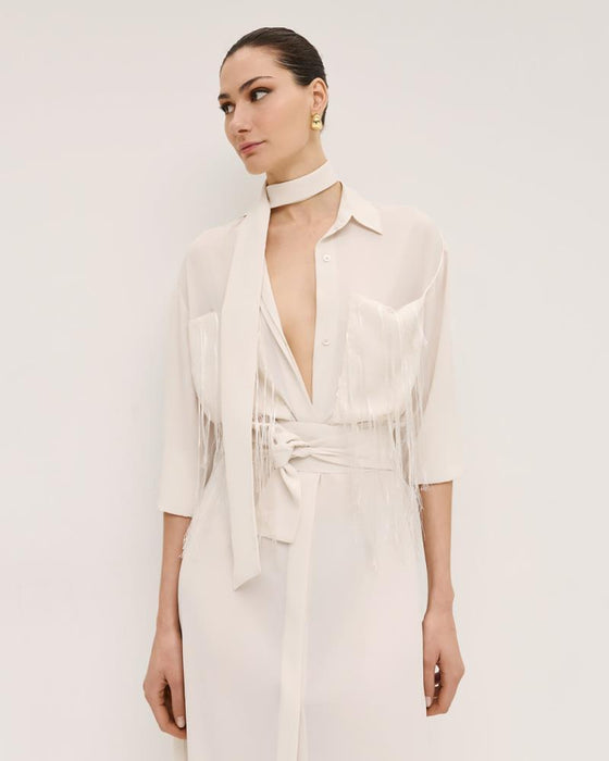 Vestido/Camiseiro Franjas ACCESS