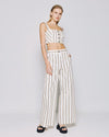 Conjunto Top + Calça Listrada Wide Leg ACCESS