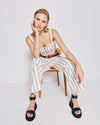 Conjunto Top + Calça Listrada Wide Leg ACCESS