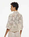 Camisa Crop Bordado Floral ACCESS