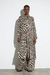 Camiseiro/Vestido Animal Print Linho BSB