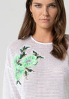 Camisola Crop Flor FRACOMINA