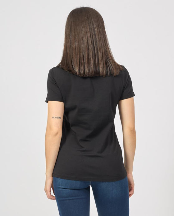 T-Shirt C/ Strass FRACOMINA