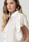 Camisa Regular C/ Lurex FRACOMINA