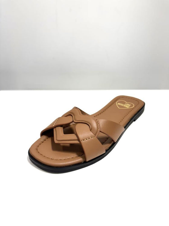 Chinelo JC28092 CAMEL LOVE MOSCHINO