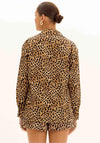 Camisa Animal Print C/ Bolso LANÇA PERFUME