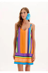 Vestido Mini stripes Happen LANÇA PERFUME