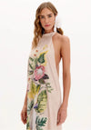 Vestido Longo Floral LANÇA PERFUME