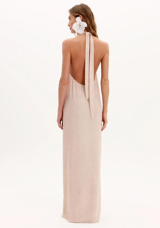 Vestido Longo Floral LANÇA PERFUME