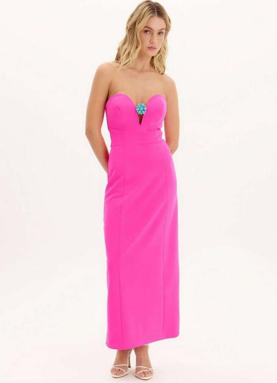 Vestido C/ Detalhe Pedraria LANÇA PEFUME