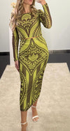Conj. Saia e Crop Top Estampa SAHOCO