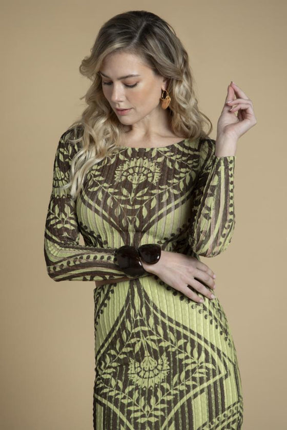 Conj. Saia e Crop Top Estampa SAHOCO