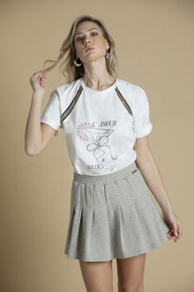  T-shirt Estampado Foil SAHOCO