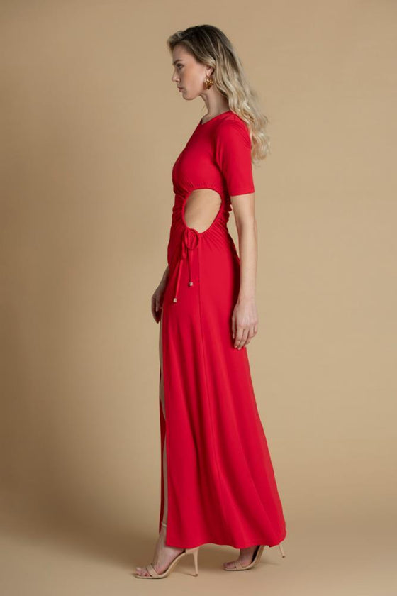 Vestido com Recortes SAHOCO