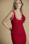 Vestido Malha Pormenor Floral SAHOCO