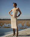 Vestido Malha Pormenor Floral SAHOCO