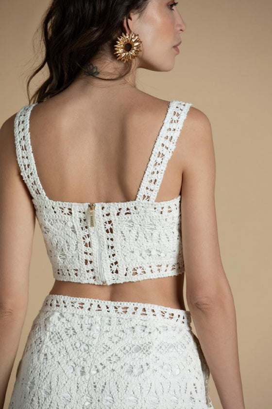 Crop Top de Chochê SAHOCO