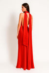Vestido Comprido Acetinado SAHOCO