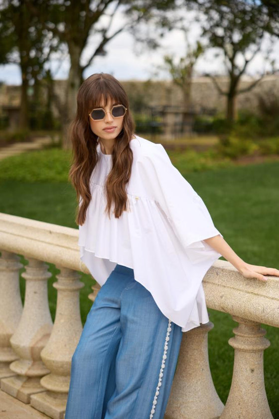 Blusa Assimétrica Folho SWALLOW