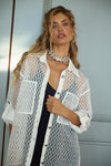 Camisa Organza & Bordado SWALLOW