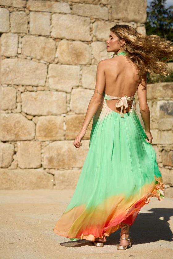 Vestido Estampa Lione MARSIGLIA SWALLOW
