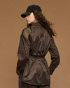 Casaco Suede Detalhe Transparente ACCESS