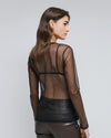 Camisola Semi-Transparente Strass ACCESS