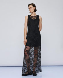  Vestido maxi de renda ACCESS
