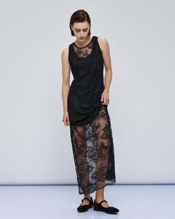Vestido maxi de renda ACCESS