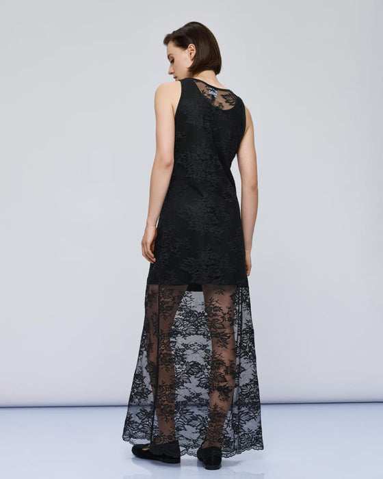 Vestido maxi de renda ACCESS