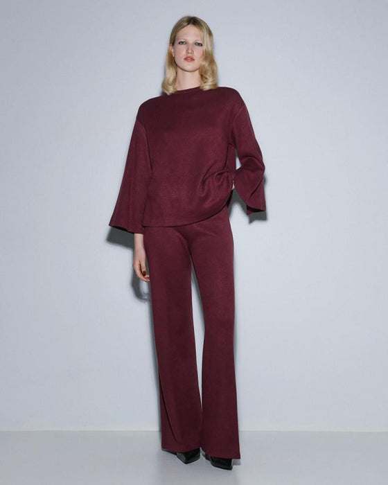 Calças Wide Leg Cós Elástico ACCESS