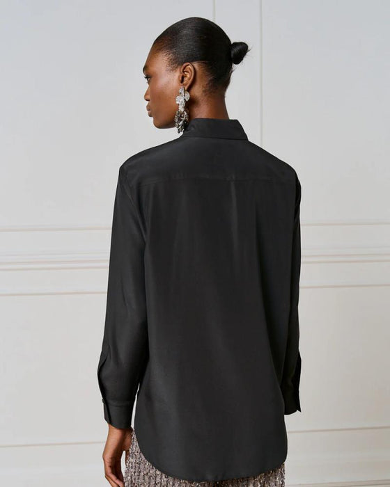 Camisa com Alfinete Strass ACCESS