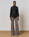 Camisa com Alfinete Strass ACCESS