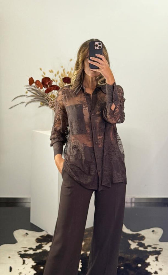 Camisa Renda Bolsos ACCESS