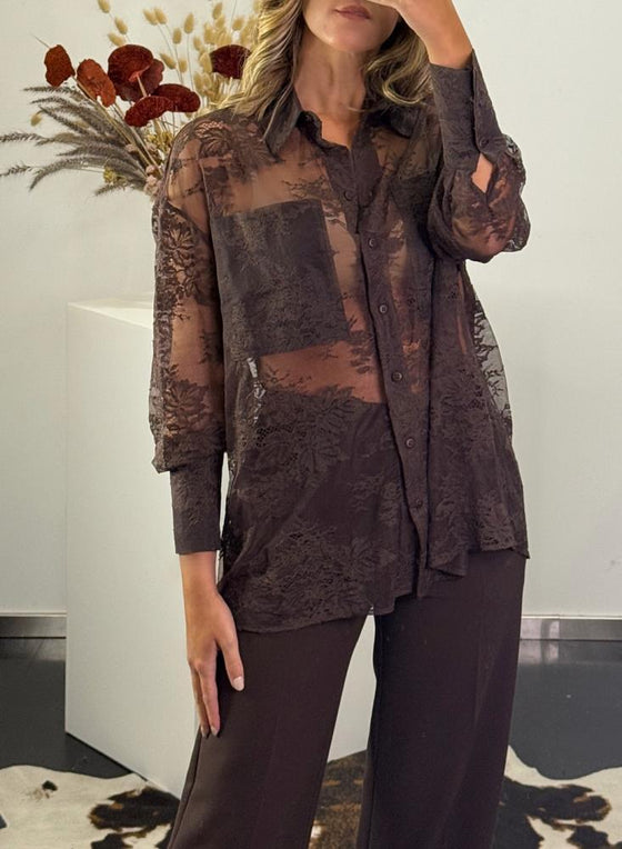 Camisa Renda Bolsos ACCESS